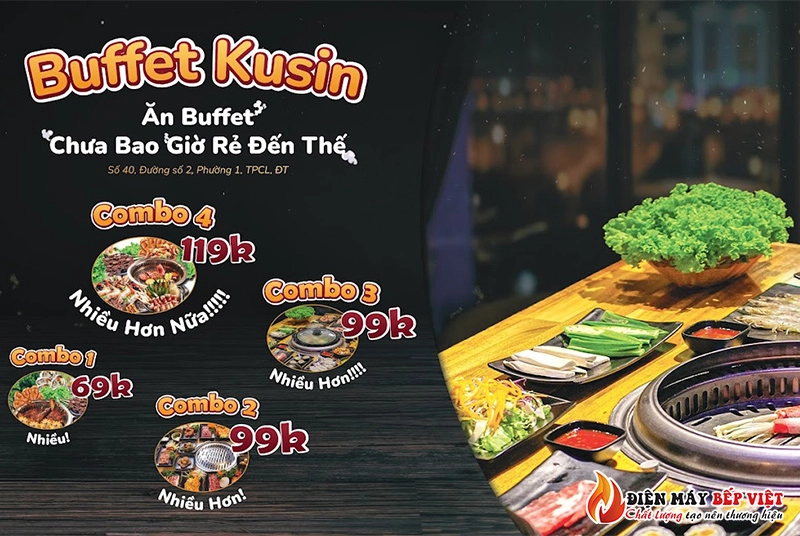 Cao Lãnh - Đồng Tháp - Nhà hàng Buffet Kusin