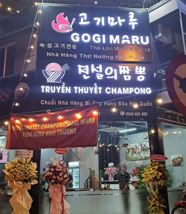 TP. Hồ Chí Minh - Nhà hàng truyền thuyết Champong - Gogi Maru