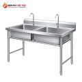 Chậu Rửa Công Nghiệp 2 Hộc Inox