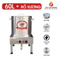 Nồi Nấu Phở Đĩa Nhiệt 60L Cao Cấp + Rổ Xương