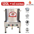 Nồi Nấu Phở Đĩa Nhiệt 120L Cao Cấp + Rổ Xương