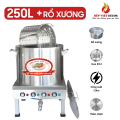 Nồi Nấu Phở Đĩa Nhiệt 250L Cao Cấp + Rổ Xương