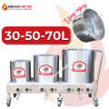 Bộ Nồi Nấu Phở 30L - 50L - 70L + RỔ XƯƠNG