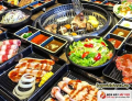 So sánh hệ thống hút khói âm và hút khói dương quán nướng
