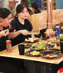 Bạc Liêu - Thi công Bati BBQ Buffet Lẩu Nướng Không Khói