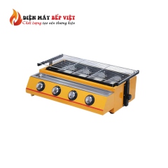 Bếp Nướng Gas 4 Họng Ngắn - K222