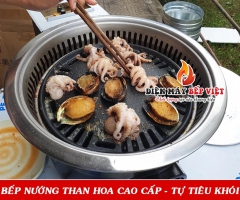 Bếp Nướng Than Hoa Tự Tiêu Khói