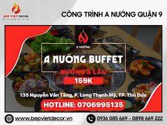 Quận 9 - Thi Công Hệ Thống Hút Khói Dương Tại A Nướng Buffet