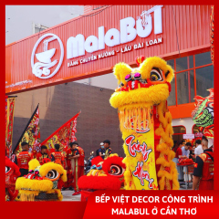 Setup Hệ Thống Lẩu Băng Chuyền Nhà Hàng Malabul Cần Thơ