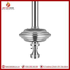 Chao Đèn Dạng Đĩa Màu Inox