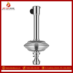 Ống Hút Khói Cứng Nhà Hàng Màu Inox