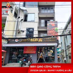 Bình Thạnh - Setup Nhà Hàng Zinzza Galbi - Buffet Nướng & Lẩu