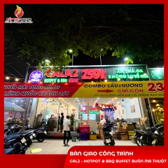 Buôn Ma Thuột - Thi Công Hệ Thống Hút Khói Âm Bàn Nhà Hàng Cala2