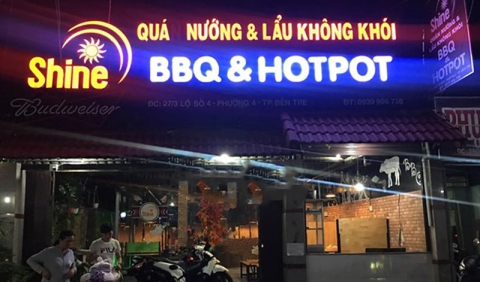 Bến Tre - Shine BBQ & Hotpot lẩu nướng không khói