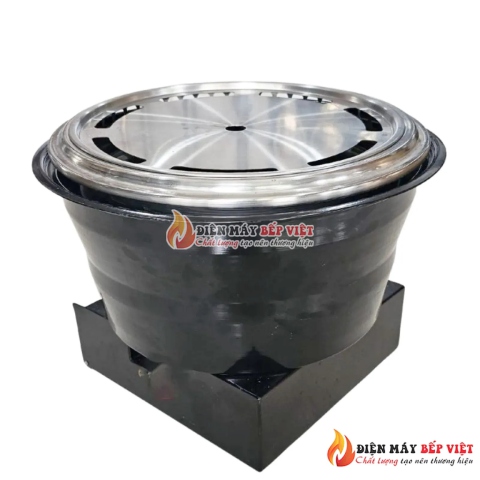 Bếp Nướng Gas Kết Hợp  Than Hàn Quốc