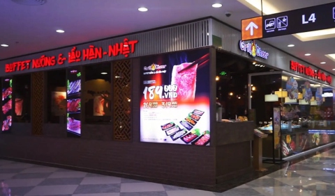 Cần Thơ - Grill Cheer Buffet - Nướng lẩu Hàn Nhật