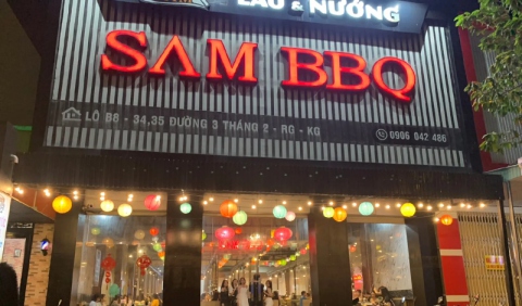 Kiên Giang - Nhà hàng buffet lẩu và nướng SAM BBQ