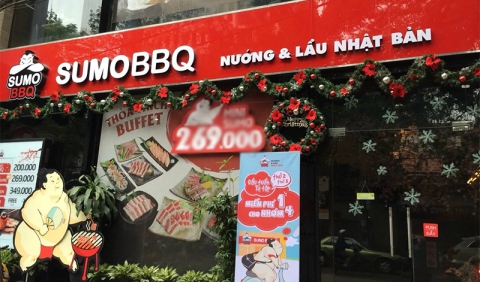 Nhà hàng Sumo BBQ - Lẩu nướng phong cách Nhật Bản