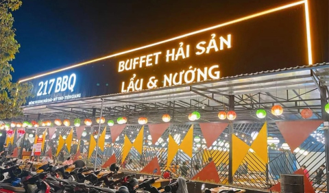 Tiền Giang - 217 BBQ - Buffet hải sản lẩu nướng