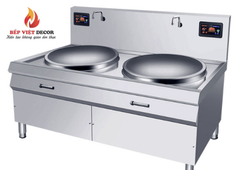 Bếp từ đôi công nghiệp - Hiệu suất cao cho bếp chuyên nghiệp