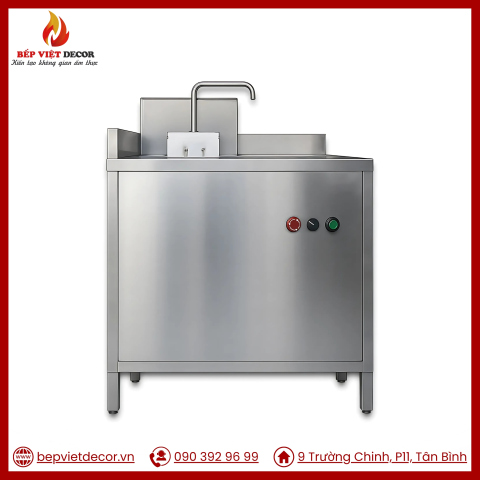 Máy Chà Rửa Vỉ Nướng Liền Chậu