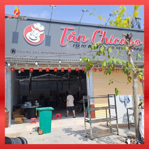 Bến Tre - Bàn Giao Công Trình Hút Khói Dương Tại Tân Chicago