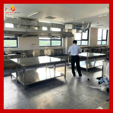 Hồ Chí Minh - Bàn Giao Hệ Thống Tum Hút Và Setup Khu Bếp Công Nghiệp Cho Bệnh Viện Quân Khu 7